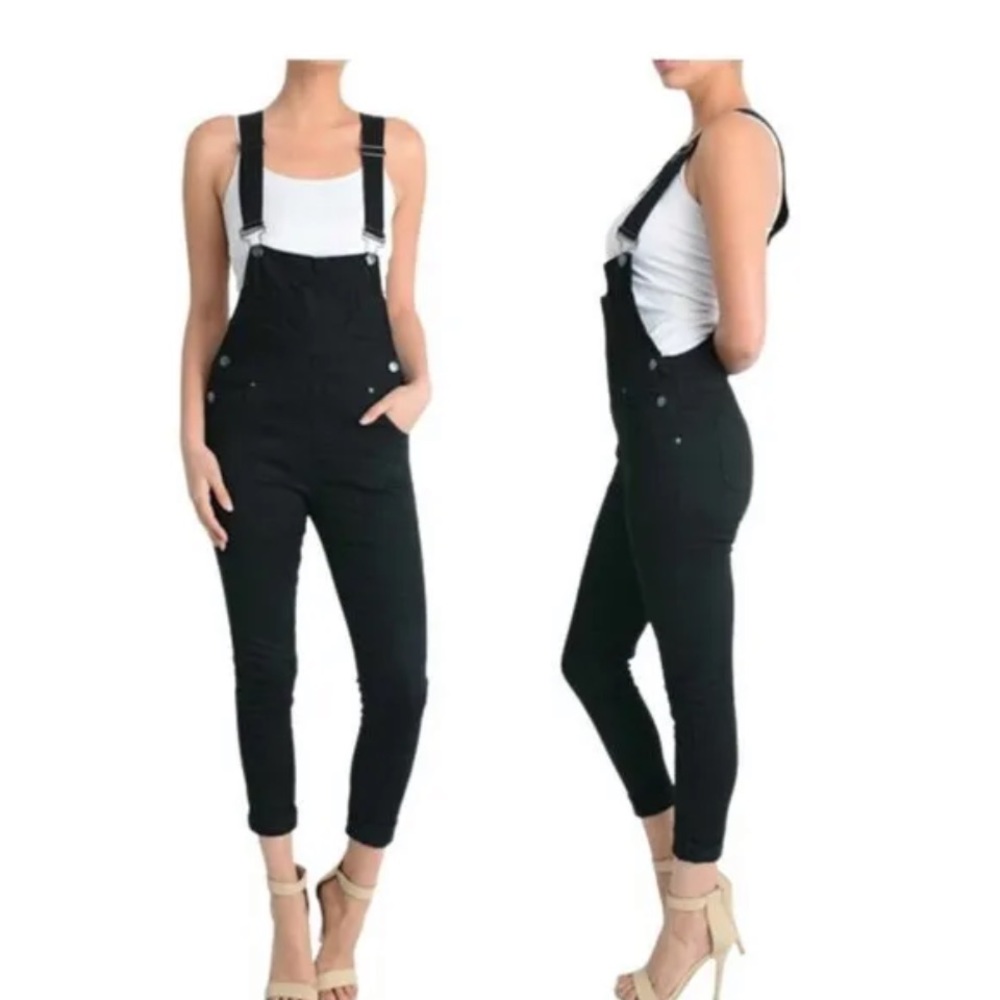 American Bazi Black Overalls